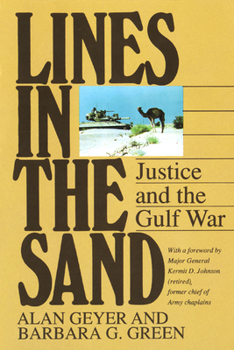 Paperback Lines in the Sand: Justice and the Gulf War Book