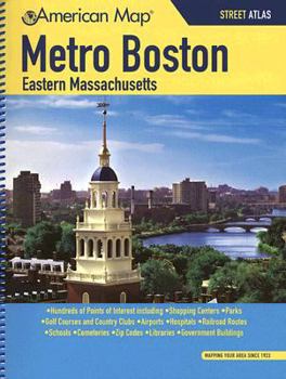 Spiral-bound Metro Boston Eastern Massachusetts Street Atlas Book