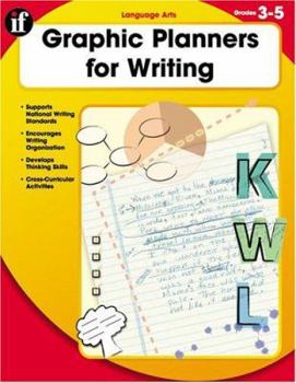Paperback Graphic Planners for Writing, Grades 3 to 5 Book