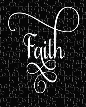 Paperback Faith: Mandala Coloring Book 8" x 10" 100 pages Notebook Book