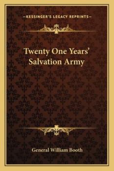 Twenty One Years' Salvation Army
