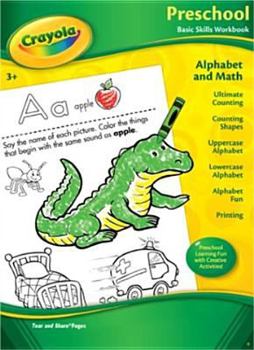 Paperback Bendon Publishing Crayola Preschool Basic Skills Activity Book
