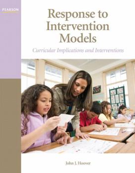 Paperback Response to Intervention Models: Curricular Implications and Interventions Book