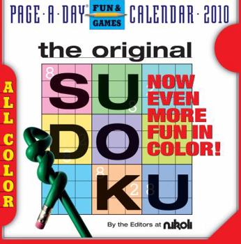 Calendar The Original Sudoku Page-A-Day Calendar Book