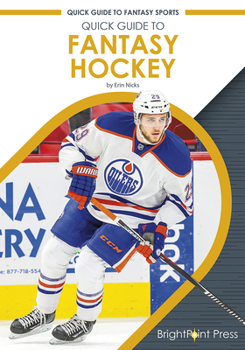 Hardcover Quick Guide to Fantasy Hockey Book