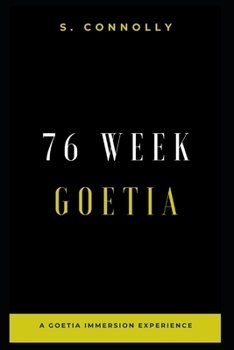 Paperback 76 Week Goetia: A Goetia Immersion Experience Book