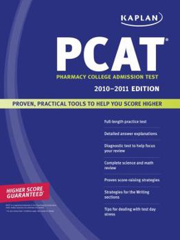 Paperback Kaplan PCAT 2010-2011 Edition Book