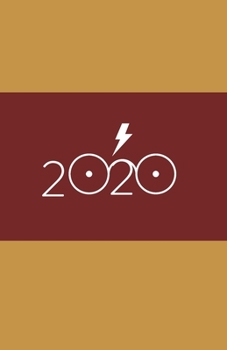 2020: Planner | School of Witchcraft & Wizardry Cover | Agenda Book | Red & Gold