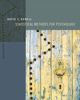 Hardcover Statistical Methods for Psychology Book