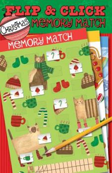 Paperback Flip & Click Christmas Memory Match Book