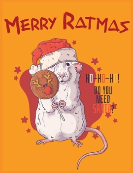 Merry Ratmas: A No-Stress, Ruled Journal (Christmas Journal for Teen Girls and Moms, Diary for Tween Girls)