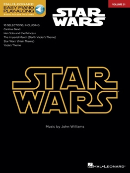 Paperback Star Wars - Easy Piano Play-Along Vol. 31 Book/Online Audio Book