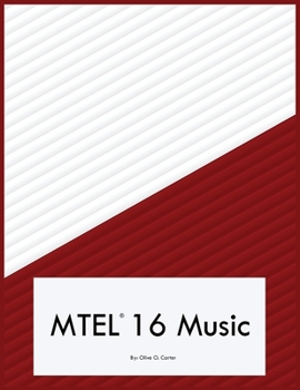 Paperback MTEL 16 Music Book