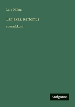 Paperback Lahjakas; Kertomus: suuraakkosin [Finnish] Book