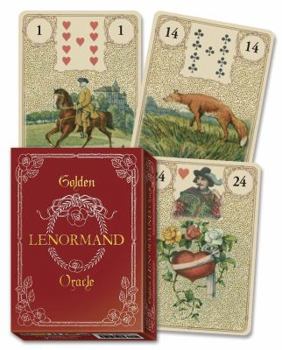 Misc. Golden Lenormand Oracle Book