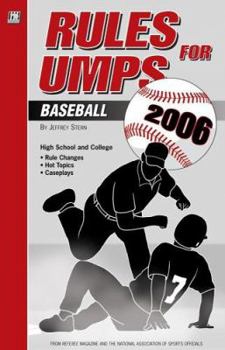 Paperback Rules for Umps: Baseball Book