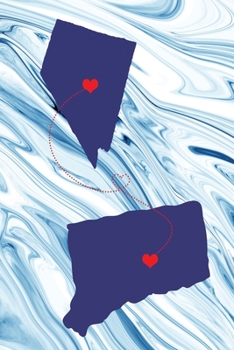 Long Distance Out of State Journal: Nevada & Connecticut (Two Souls One Heart US States Diary Notebook)