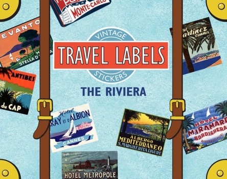The Riviera Luggage Labels (Travel Stickers)