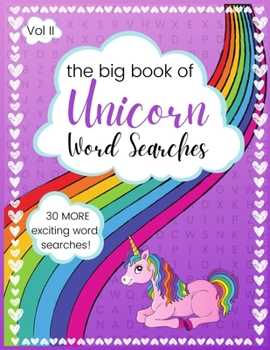 Paperback The Big Book of Unicorn Word Searches: Volume II Book