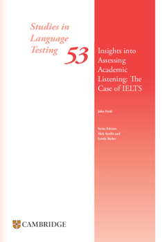 Paperback Insights Into Assessing Academic Listening: The Case of Ielts Paperback Book