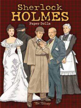 Paperback Sherlock Holmes Paper Dolls Book