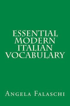 Paperback Essential Modern Italian Vocabulary Book