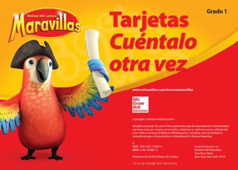 Hardcover Lectura Maravillas, Grade 1, Retelling Cards [Spanish] Book