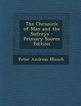 Paperback The Chronicle of Man and the Sudreys [Latin] Book