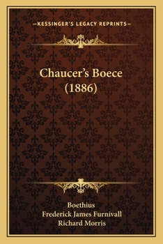 Paperback Chaucer's Boece (1886) Book