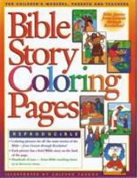 Paperback Bible Story Coloring Pages 1 Book