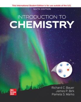 Paperback Introduction to Chemistry ISE Book