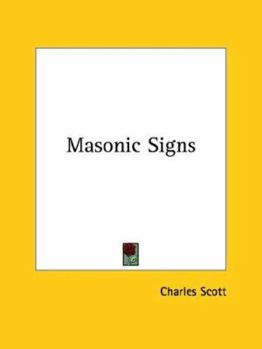 Paperback Masonic Signs Book