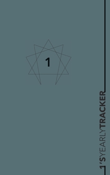 Hardcover Enneagram 1 YEARLY TRACKER Planner: Yearly planner for an enneagram type 1 Book