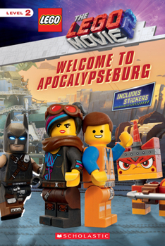 Paperback Welcome to Apocalypseburg (the Lego Movie 2: Reader with Stickers) [With Stickers] Book