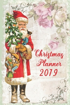 Ultimate Christmas Planner | Santa Organiser Christmas Shopping Tracker & Countdown Journal: Organiser Budgets Shopping Lists, Christmas Wish List Gift Card Address Book And Tracker, Flower Theme