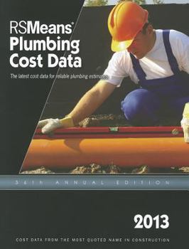 Hardcover 2013 Rsmeans Plumbing Cost DAT Book