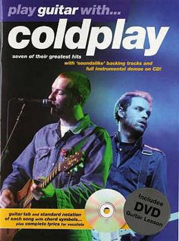 Paperback Play Guitar with "Coldplay" Book