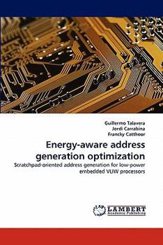 Paperback Energy-Aware Address Generation Optimization Book