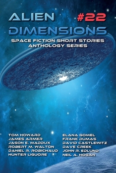 Paperback Alien Dimensions #22: Space Fiction Short Stories Anthology Series Book