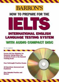 Paperback Barron's Ielts with Audio CD: International English Language Testing System [With Audio CD] Book