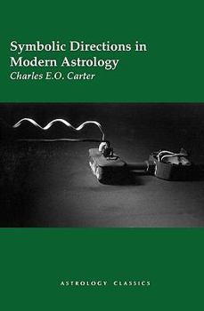 Paperback Symbolic Directions in Modern Astrology Book