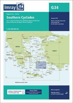 Map Imray Chart G34 Book
