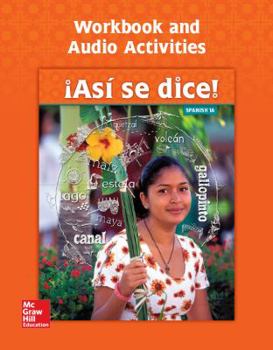 Paperback Asi Se Dice! Level 1a, Workbook and Audio Activities Book