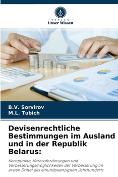 Paperback Devisenrechtliche Bestimmungen im Ausland und in der Republik Belarus [German] Book