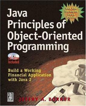 Paperback Java: Principles of Object-Oriented Programming [With CD-ROM] Book