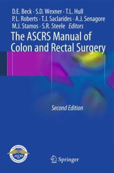 Paperback The ASCRS Manual of Colon and Rectal Surgery Book