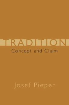 Hardcover Tradition: Concept and Claim Book