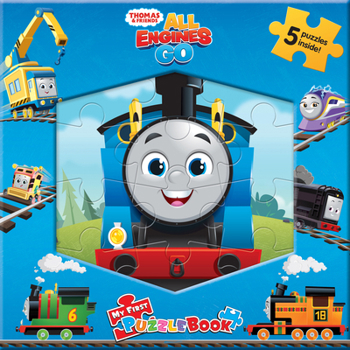 Gift Mattel Thomas All Engines Go! My First Puzzle Book