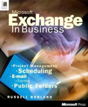 Paperback Microsoft Exchange in Business Book