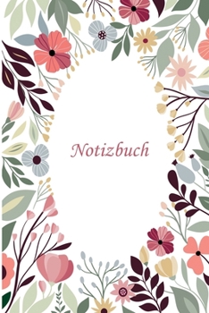 Notizbuch: DIN A5 Blanko Leere 120 Seiten Reise Journal Organizer Schreibheft Planer Tagebuch Notizheft Notiz-Block Diary Heft Bullet Journal ... Pinke Zweig Rot Pink Bunt (German Edition)